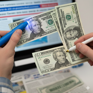 Como Checar Dolares FALSOS