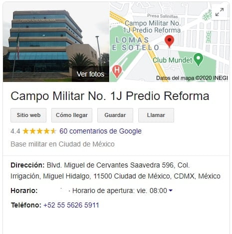 cartilla militar direccion ciudad de mexico