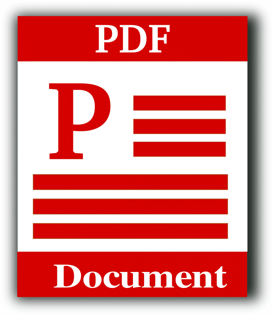 Solicitud de trabajo en formato PDF