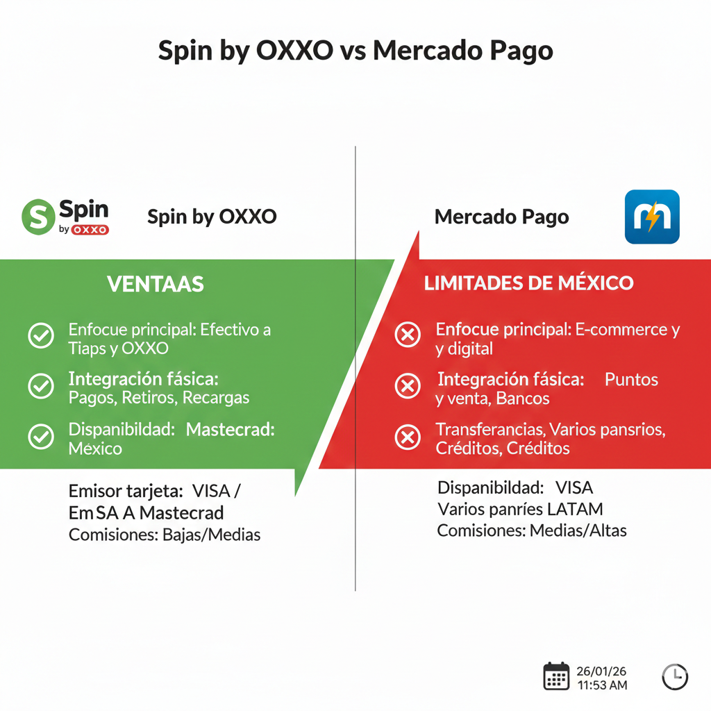 Spin by OXXO y mercado de pago