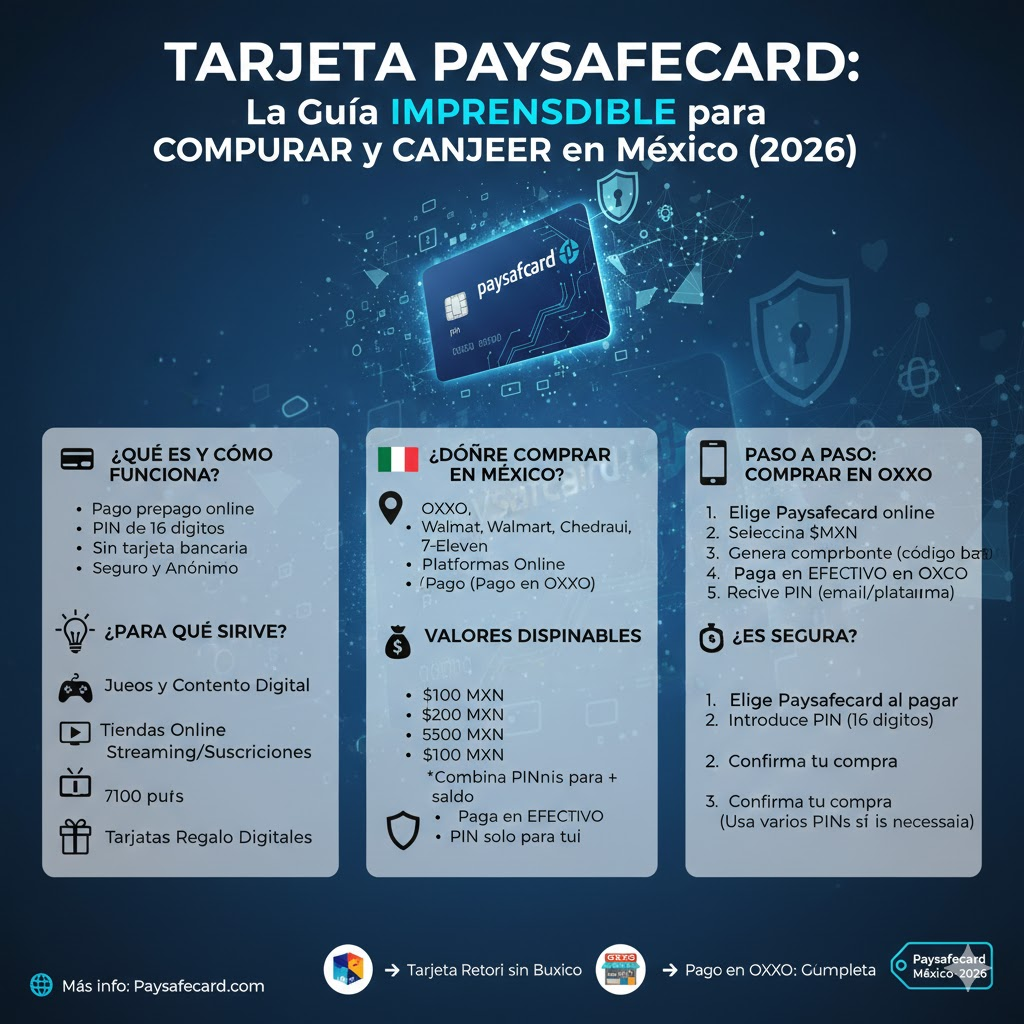 infografia tarjeta paysafecard